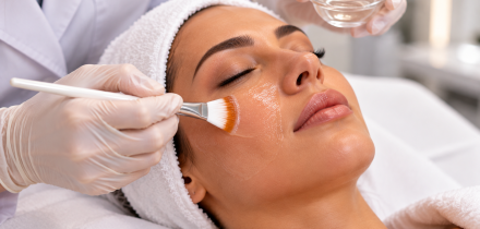 Tratamento Facial com Peeling Suave